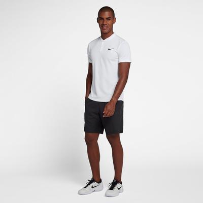 Nike Mens Dri-FIT Blade Polo - White/Black