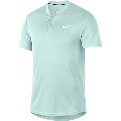 Nike Mens Dri FIT Blade Polo Teal Tint White Extra Extra Large Green