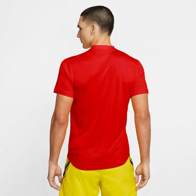 Nike Mens Dri-FIT Blade Polo - Red/White - main image
