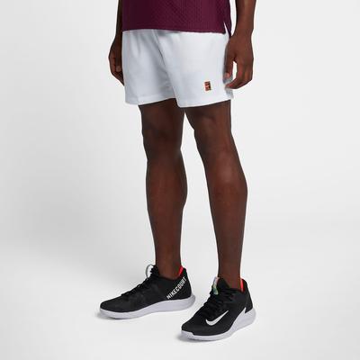 Nike Mens Dry 8 Inch Shorts - White - main image