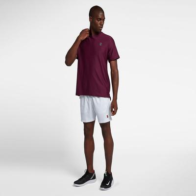 Nike Mens Dry 8 Inch Shorts - White - main image