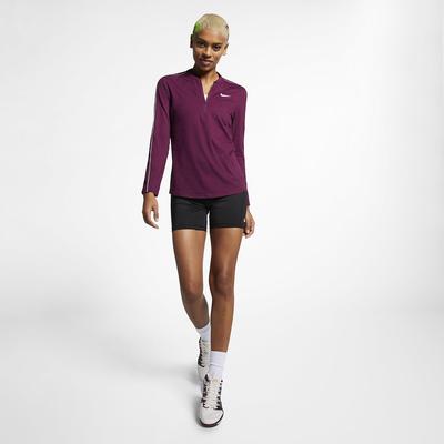 Nike Womens Dri-FIT Power Shorts - Black/White - main image