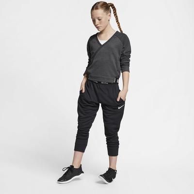 Nike Girls Reversible Pullover - Black/Heather - main image