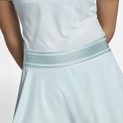 Nike Girls Dri-FIT Tennis Skort - Teal Tint/White - main image