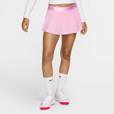 Nike Girls Dri-FIT Tennis Skort - Pink Rise - main image