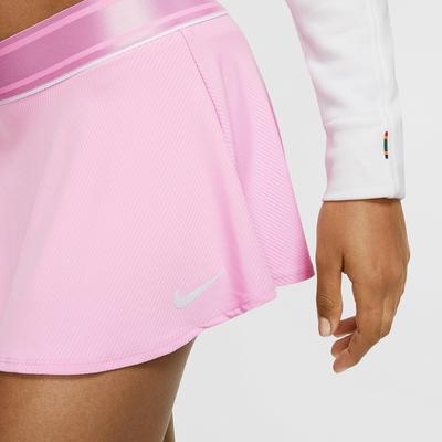 Nike Girls Dri-FIT Tennis Skort - Pink Rise - main image