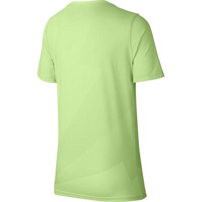 Nike Boys Rafa T-Shirt - Barely Volt/Light Carbon - main image