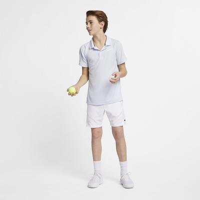 Nike Boys Dri-FIT Tennis Shorts - White - main image