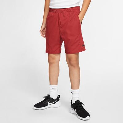 Nike Boys Dri-FIT Tennis Shorts - Team Crimson - main image