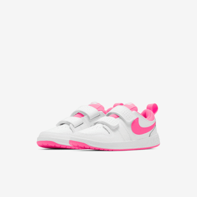 Nike Kids Pico 5 Shoes - White/Pink - main image