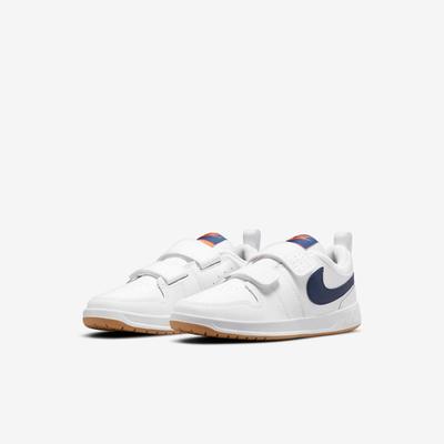 Nike Kids Pico 5 Shoes - White/Navy - main image