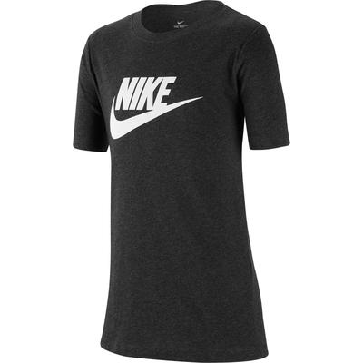 Nike Boys Sportswear T-Shirt - Heather Black - main image