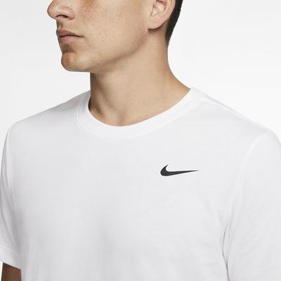 Nike Mens Dri-FIT Training Top - White - main image