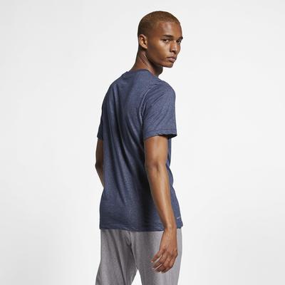 Nike Mens Dri-FIT Training Top - Obsidian Heather - main image
