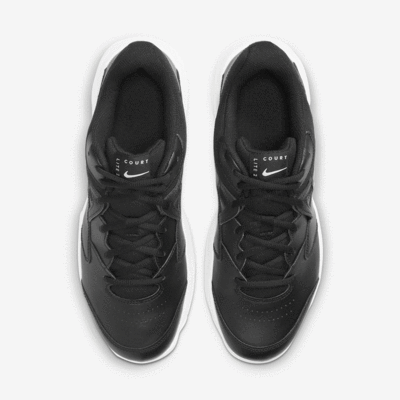 Nike Mens Court Lite 2 Tennis Shoes - Black/White - main image