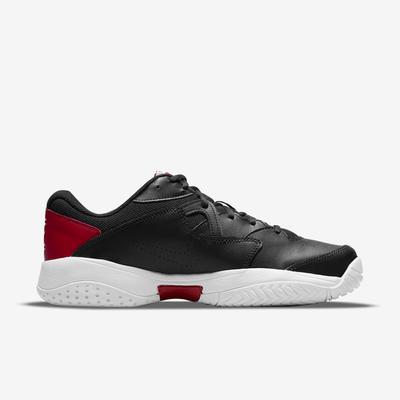 Nike Mens Court Lite 2 Tennis Shoes - Black/Gym Red - main image