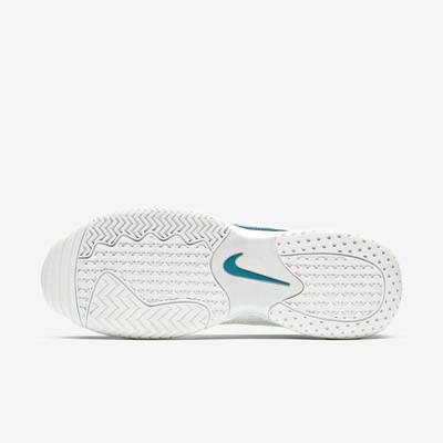 Nike Mens Court Lite 2 Tennis Shoes - White/Blue/Green - main image