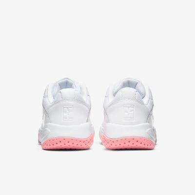 Nike Womens Lite 2 Tennis Shoes - White/Laser Crimson - main image