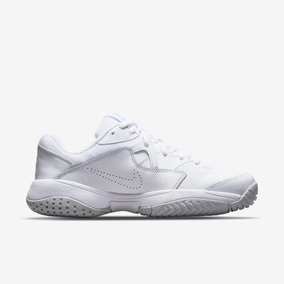 Nike Womens Lite 2 Tennis Shoes - White/Pure Platinum - main image