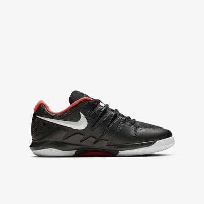 Nike Kids Vapor X Tennis Shoes - Black/White