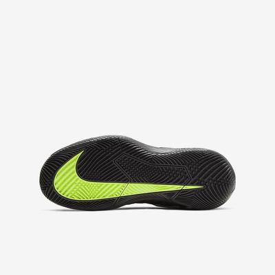 Nike Kids Vapor X Tennis Shoes - Black/White/Volt - main image