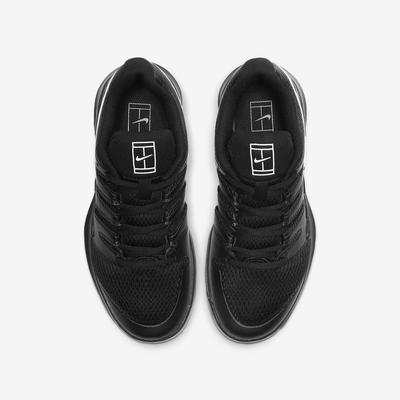 Nike Kids Vapor X Tennis Shoes - Black/White/Volt - main image
