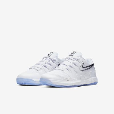 Nike Kids Vapor X Tennis Shoes - White/Black/Canary - main image