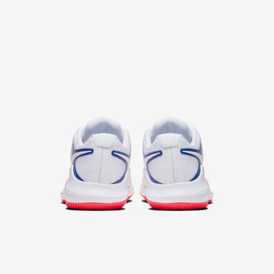 Nike Kids Vapor X Tennis Shoes - White/Game Royal/Flash Crimson - main image