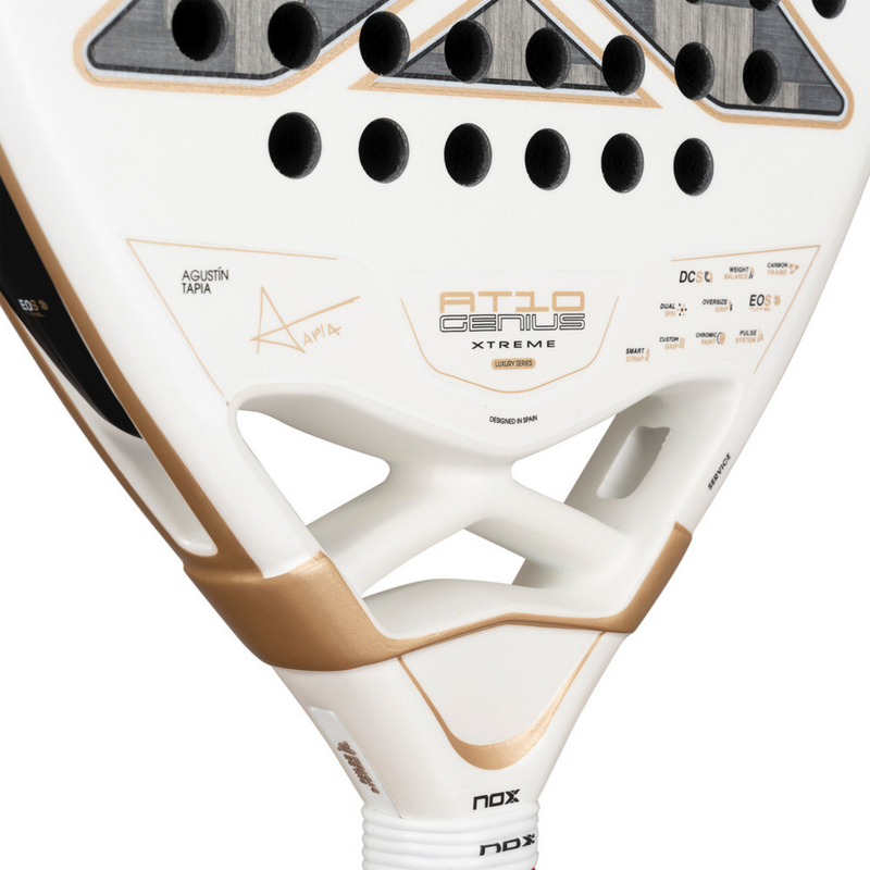 NOX AT10 Genius 12k Alum Extreme Agustin Tapia Padel Racket - main image