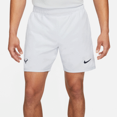 Nike Mens Dri-FIT Rafa Shorts - Football Grey/Thunder Blue - main image