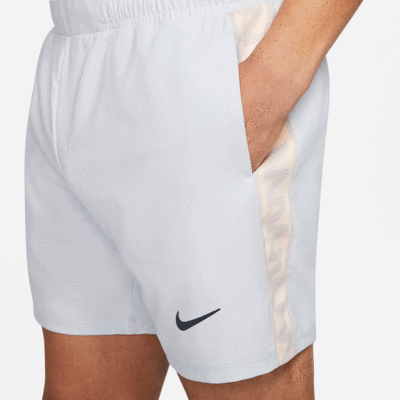 Nike Mens Dri-FIT Rafa Shorts - Football Grey/Thunder Blue - main image