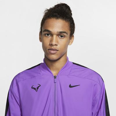 Nike Mens Rafa Tennis Jacket - Bright Violet