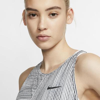 Nike Womens Printed Tank Top - White/Black - main image