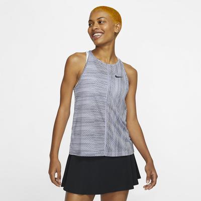 Nike Womens Printed Tank Top - Purple Agate/Black - main image