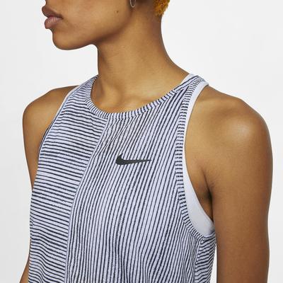 Nike Womens Printed Tank Top - Purple Agate/Black - main image
