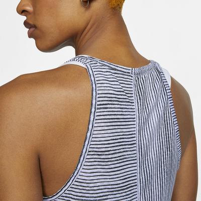 Nike Womens Printed Tank Top - Purple Agate/Black - main image