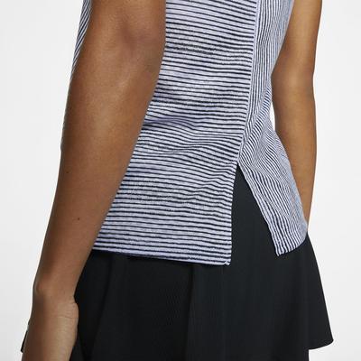 Nike Womens Printed Tank Top - Purple Agate/Black - main image