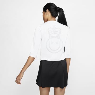 Nike Womens Tennis Cardigan - White - main image