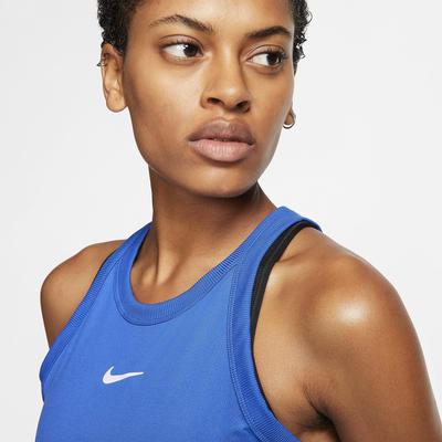 Nike Womens Dri-FIT Tennis Tank - Game Royal - main image
