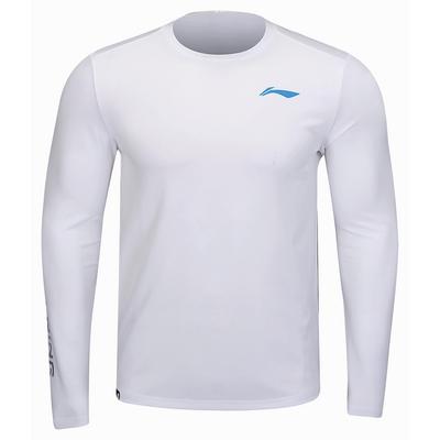 Li-Ning Mens Sport Long Sleeve Top - White - main image