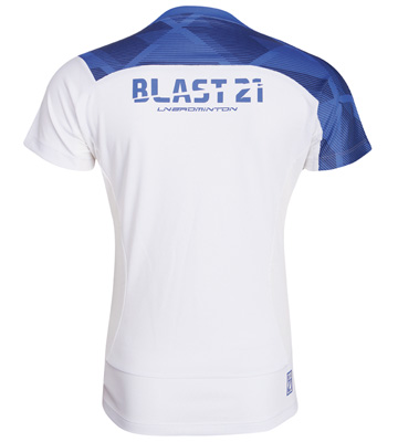 Li-Ning Womens Blast 21 Tee - White/Blue - main image