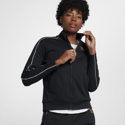 Nike Womens Tennis Jacket - Black/White - main image