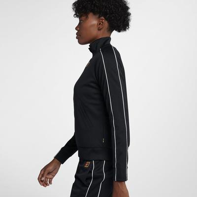 Nike Womens Tennis Jacket - Black/White - main image