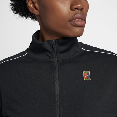Nike Womens Tennis Jacket - Black/White - main image