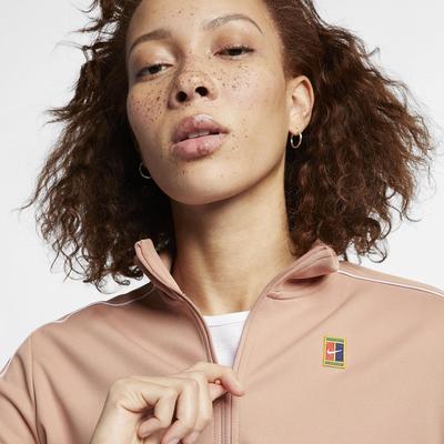 Nike Womens Tennis Jacket - Rose Gold/White - main image