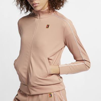 Nike Womens Tennis Jacket - Rose Gold/White - main image