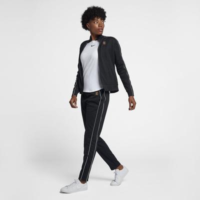 Nike Womens Court Tennis Pants - Black/White - main image