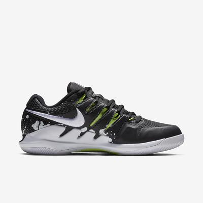 Nike Mens Air Zoom Vapor X Premium Tennis Shoes - Black/Volt/White