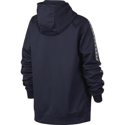 Nike Boys Sportwear Repeat Hoodie - Obsidian/White - main image