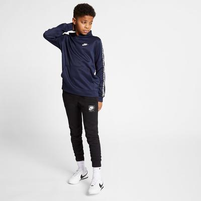 Nike Boys Sportwear Repeat Hoodie - Obsidian/White - main image